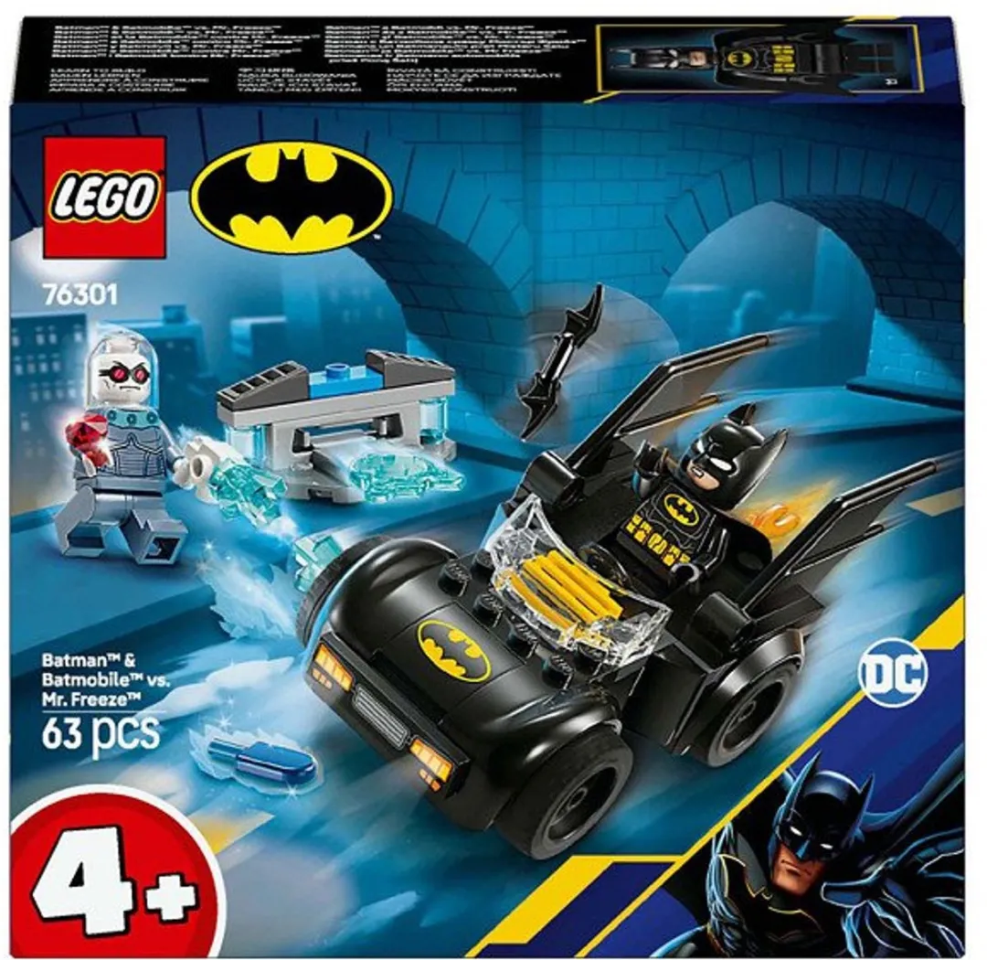 LEGO DC Batman Batman vs. Mr. Freeze Voertuig 76301 - 2 Minifiguren