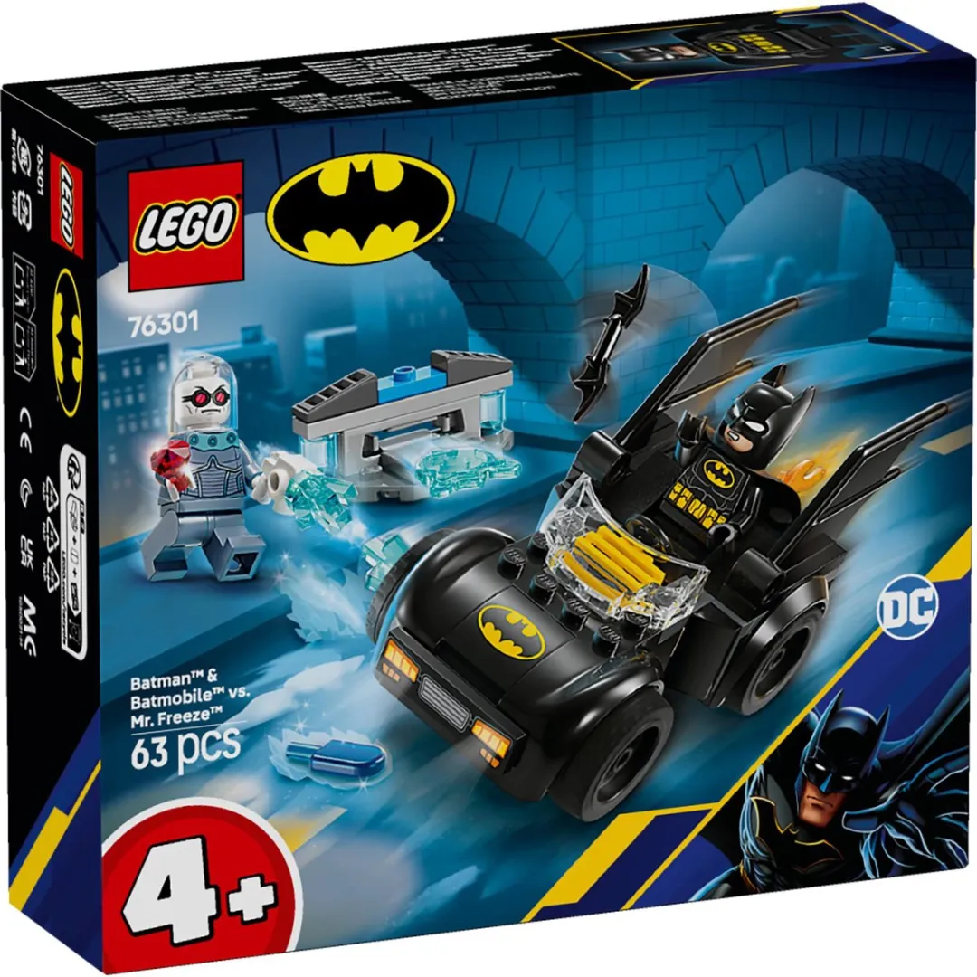 LEGO DC Batman Batman vs. Mr. Freeze Voertuig 76301
