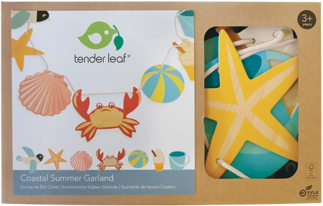 Tender Leaf Toys Slinger Zomerkust - Multicolor