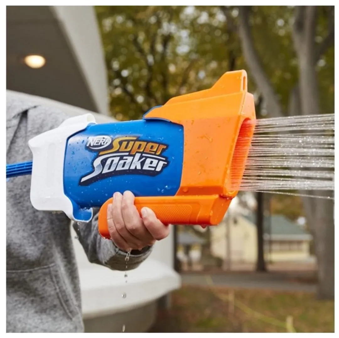 Hasbro Nerf Super Soaker Rainstorm F3890 Waterpistool - 1L - Oranje/Wit/Blauw