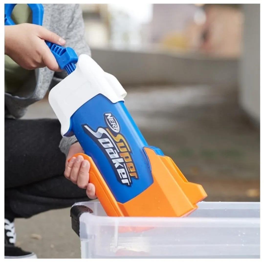 Hasbro Nerf Super Soaker Rainstorm F3890 Waterpistool - 1L - Oranje/Wit/Blauw - afbeelding 6 van 6