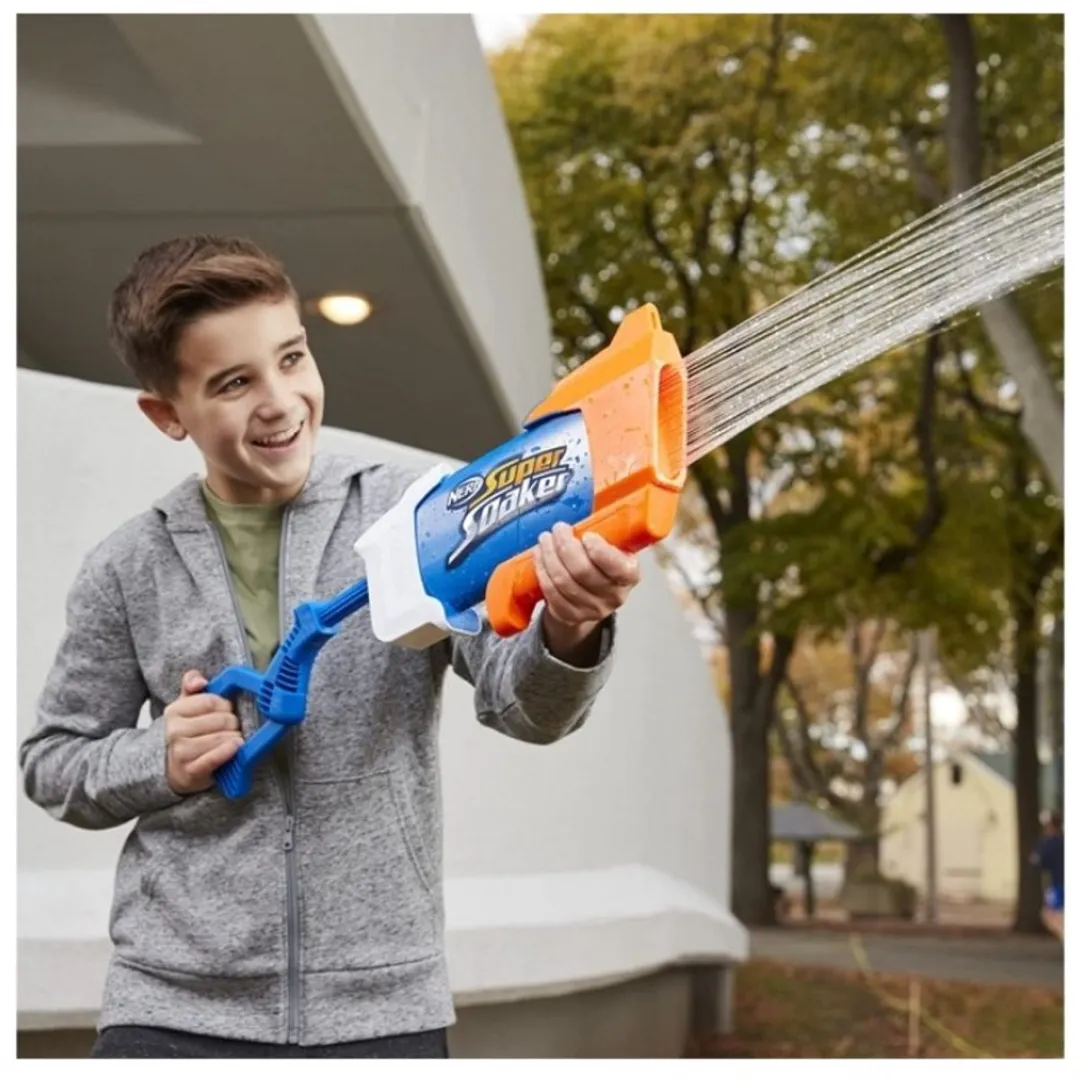 Hasbro Nerf Super Soaker Rainstorm F3890 Waterpistool - 1L - Oranje/Wit/Blauw