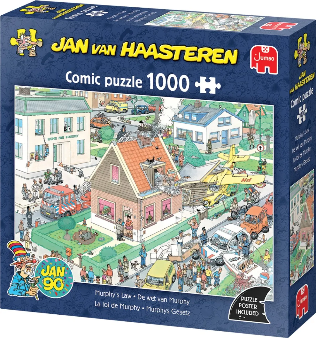 Jan van Haasteren De wet van Murphy Legpuzzel 1000 Stuks - Meerkleurig