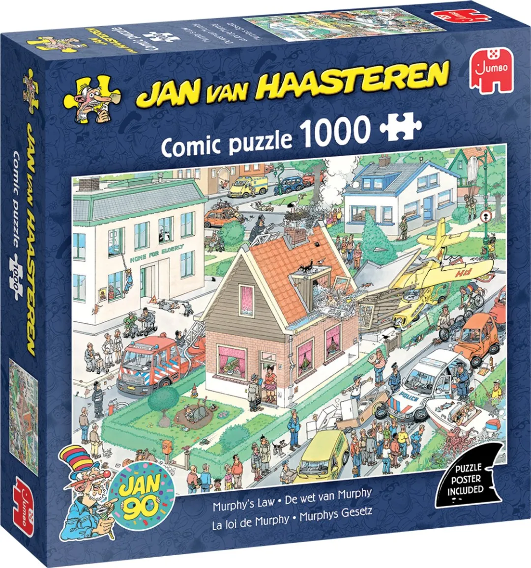 Jan van Haasteren De wet van Murphy Legpuzzel 1000 Stuks - Meerkleurig