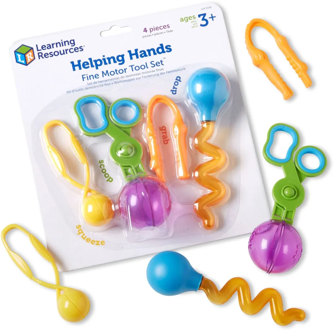 Learning Resources Motoriekset Helpende Handjes - 4 Stuks