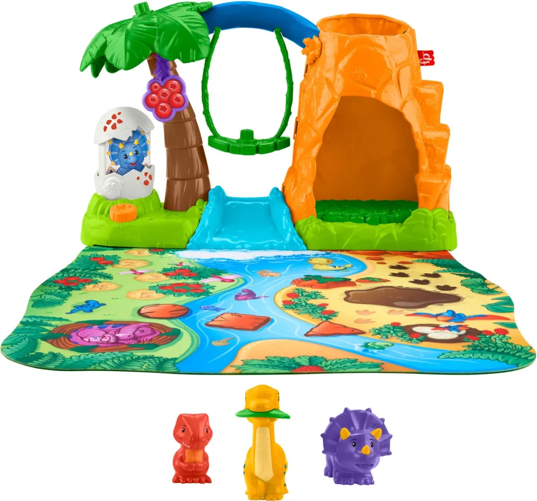 Mattel Little People Dinosaurus Speelset - Multicolor