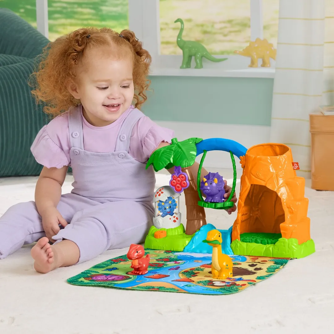 Mattel Little People Dinosaurus Speelset - Multicolor