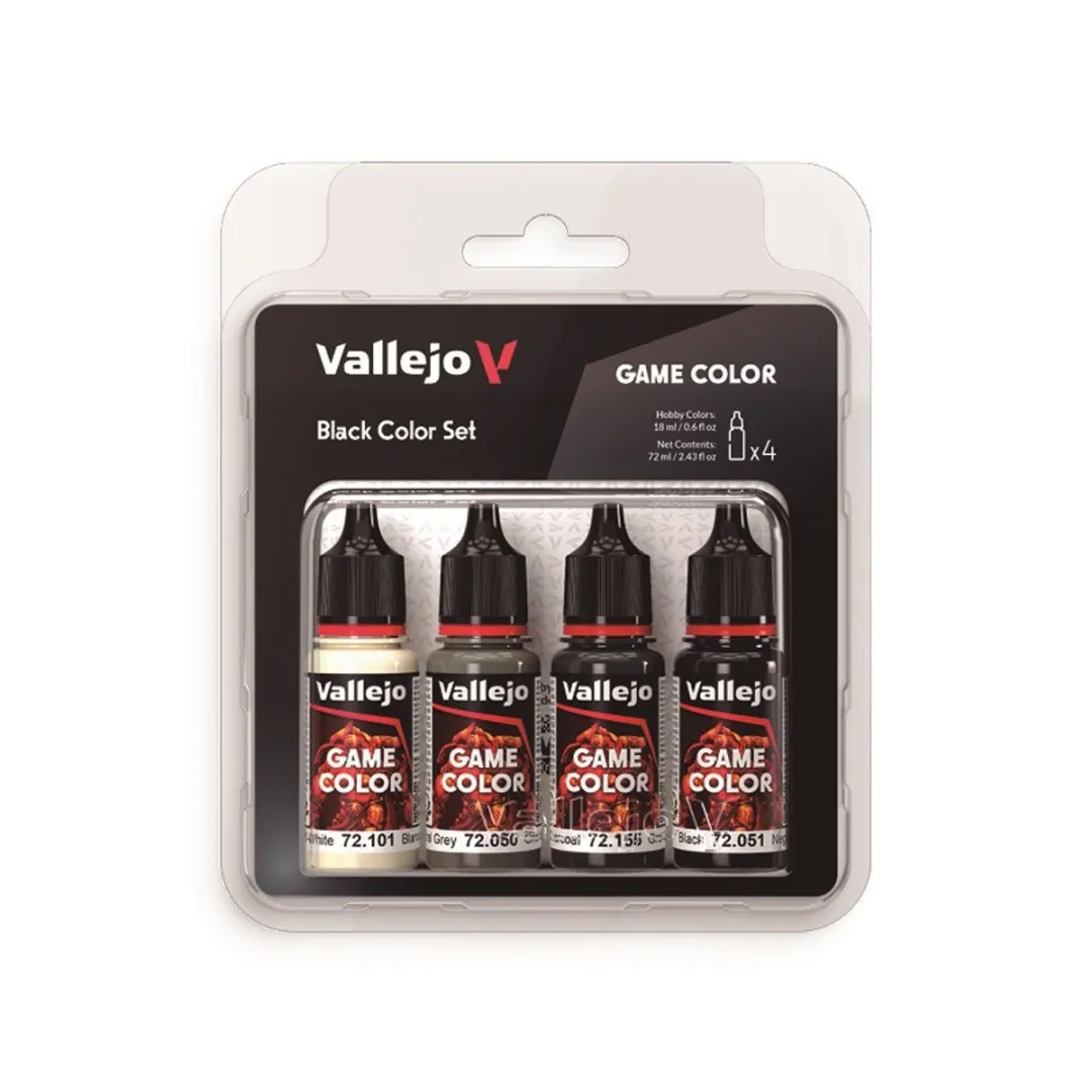 Vallejo Game Color Acrylverf Zwart