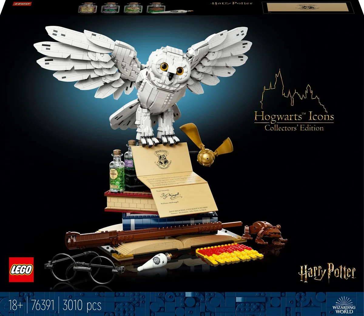 LEGO Harry Potter Zweinstein Iconen 76391 - 3010 Stukken - afbeelding 2 van 6