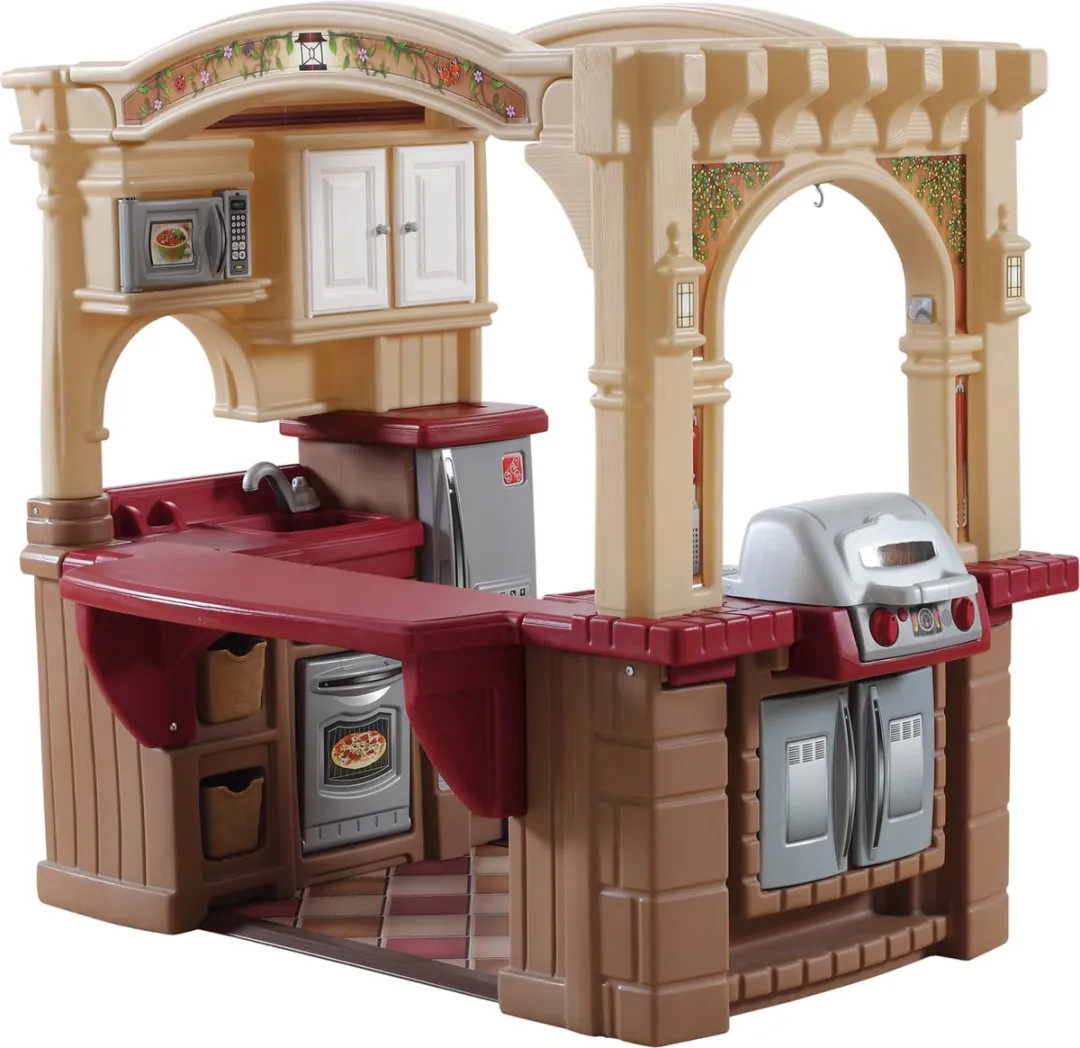 Step2 Grand Walk-In Speelkeuken & Grill Bruin