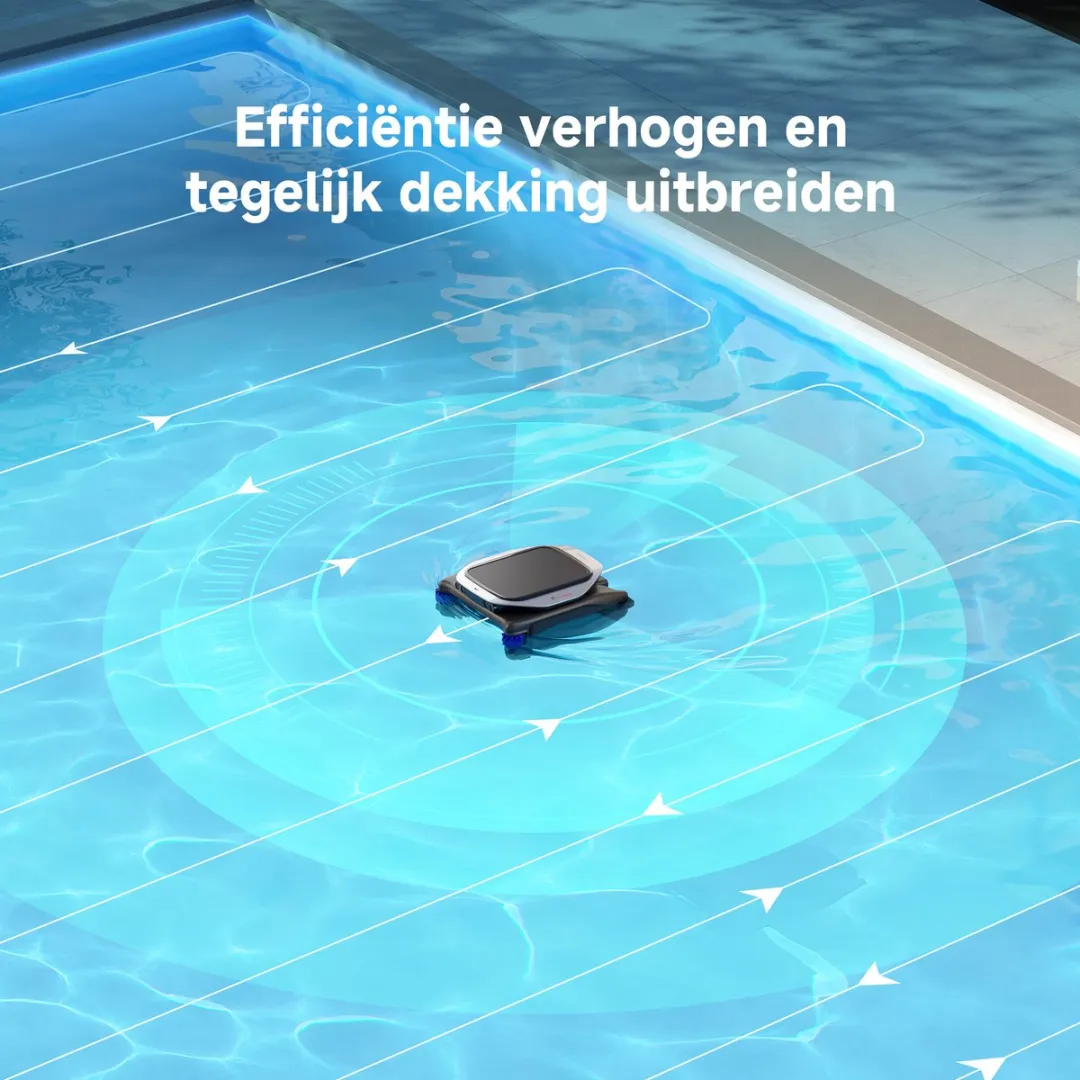 Dreame J1 PNUJ4110 Zwembadrobot - Zwart/Grijs