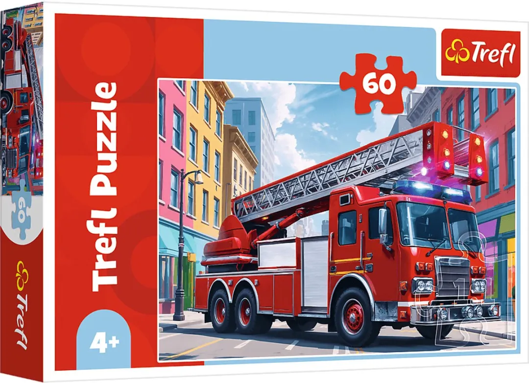Trefl Voertuigen Puzzle 60 Stuks