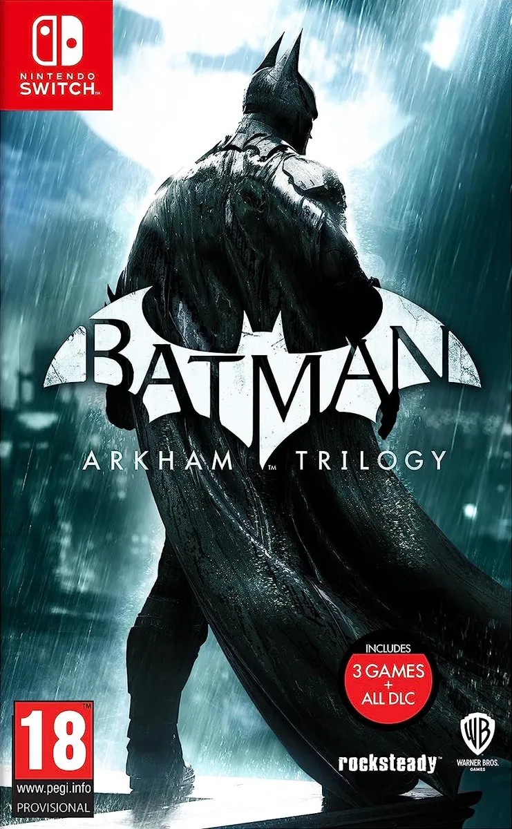 Batman Arkham Trilogy Nintendo Switch