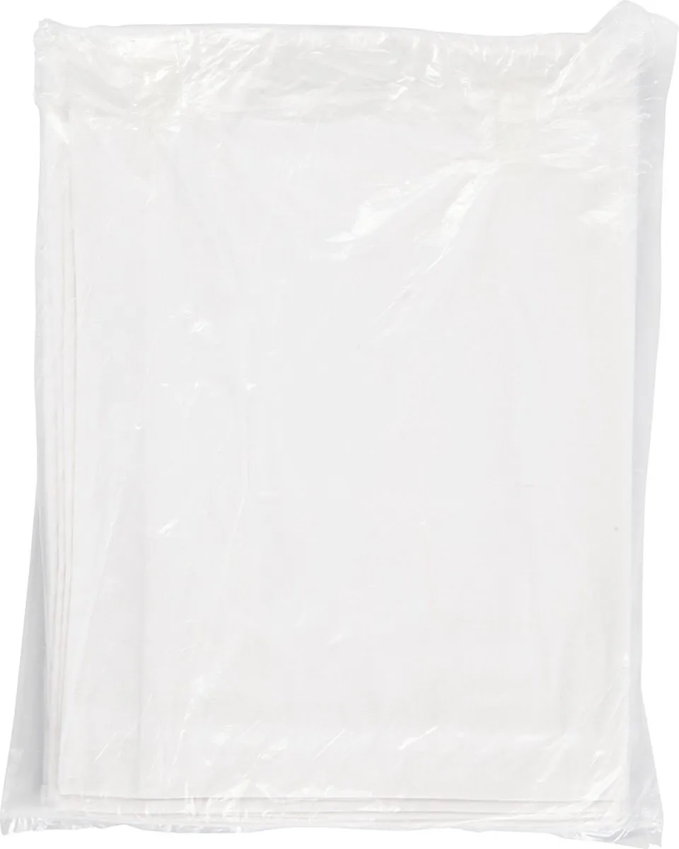 Creativ Company Katoenen Theedoeken 50x70cm - Wit - 5 Stuks