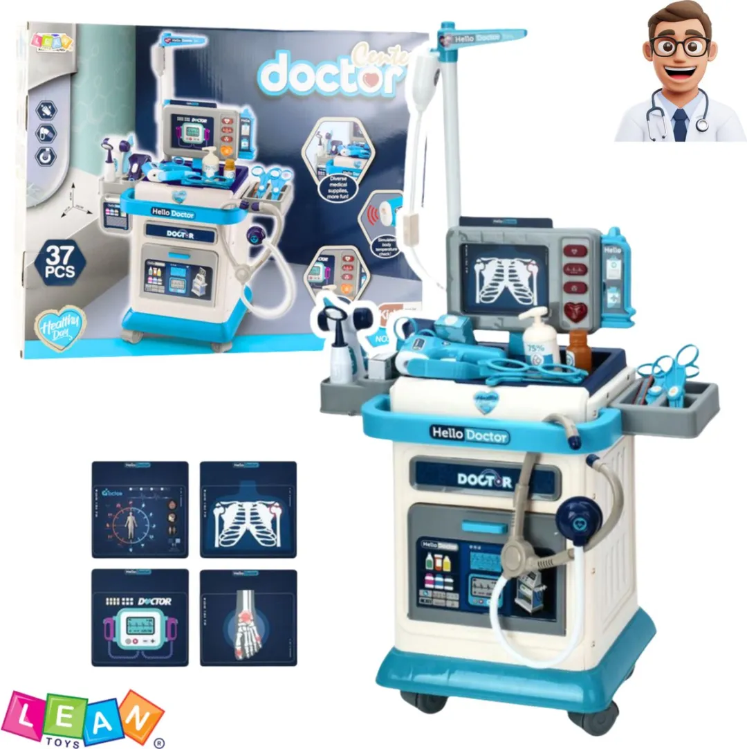 LEAN Toys Dokterset 37-delig