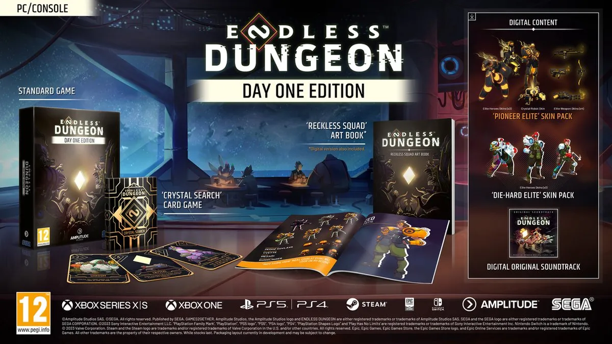 Sega Endless Dungeon Day One Edition PS5 - 2 Spelers Online