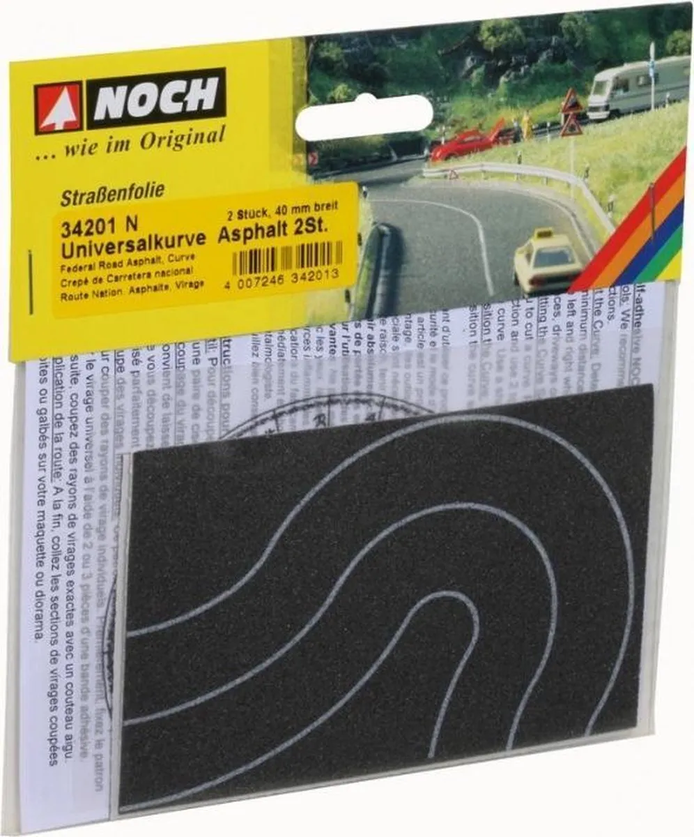 Noch 34201 N Provinciale Weg Gebogen - Schaal N