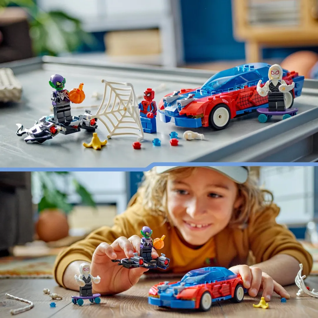 LEGO Marvel Spider-Man Racewagen 76279 - 3 Minifiguren