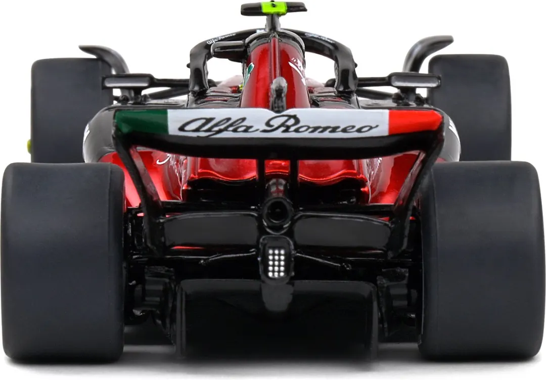 Alfa Romeo F1 Team C43 #24 Guanyu Solido 1:43 - Rood/Zwart