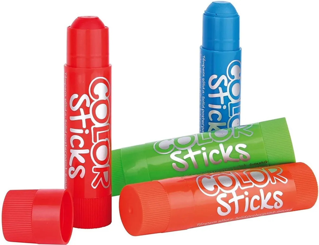 Apli Kids Kleurstokken Basis - 12 Kleuren 120g - afbeelding 3 van 4