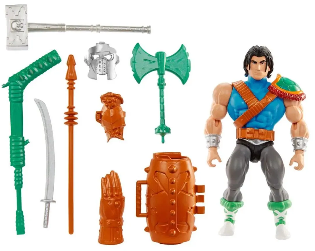 Mattel MOTU x TMNT Casey Jones Actiefiguur 14cm - Multi