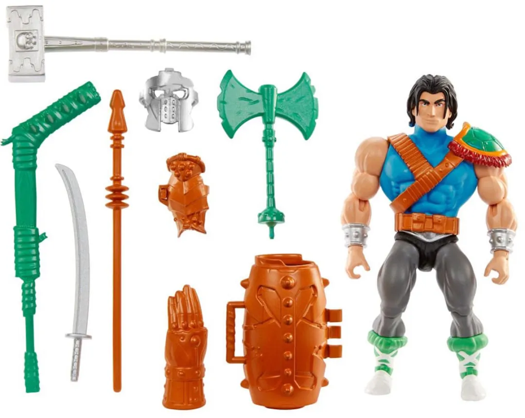 Mattel MOTU x TMNT Casey Jones Actiefiguur 14cm - Multi