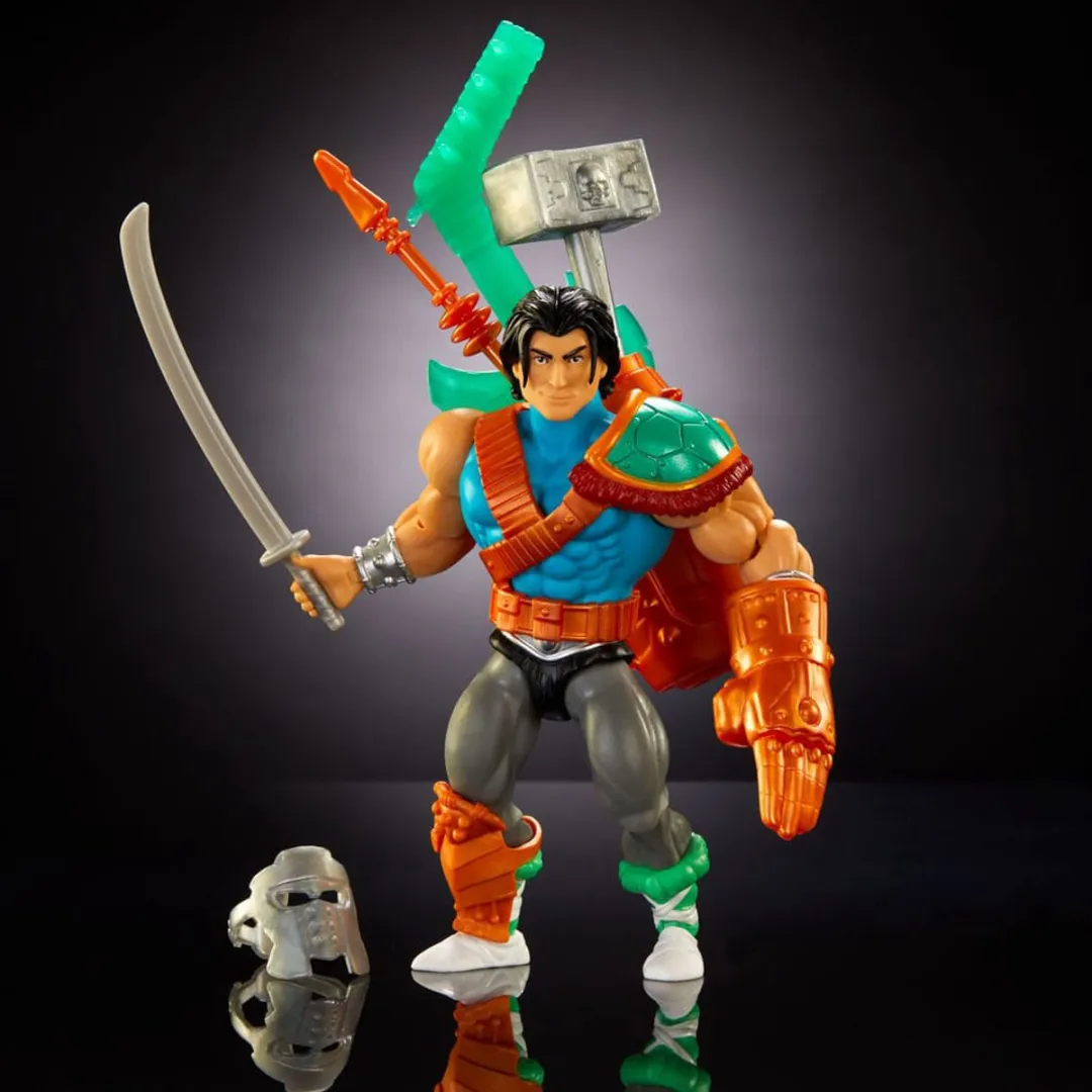 Mattel MOTU x TMNT Casey Jones Actiefiguur 14cm - Multi