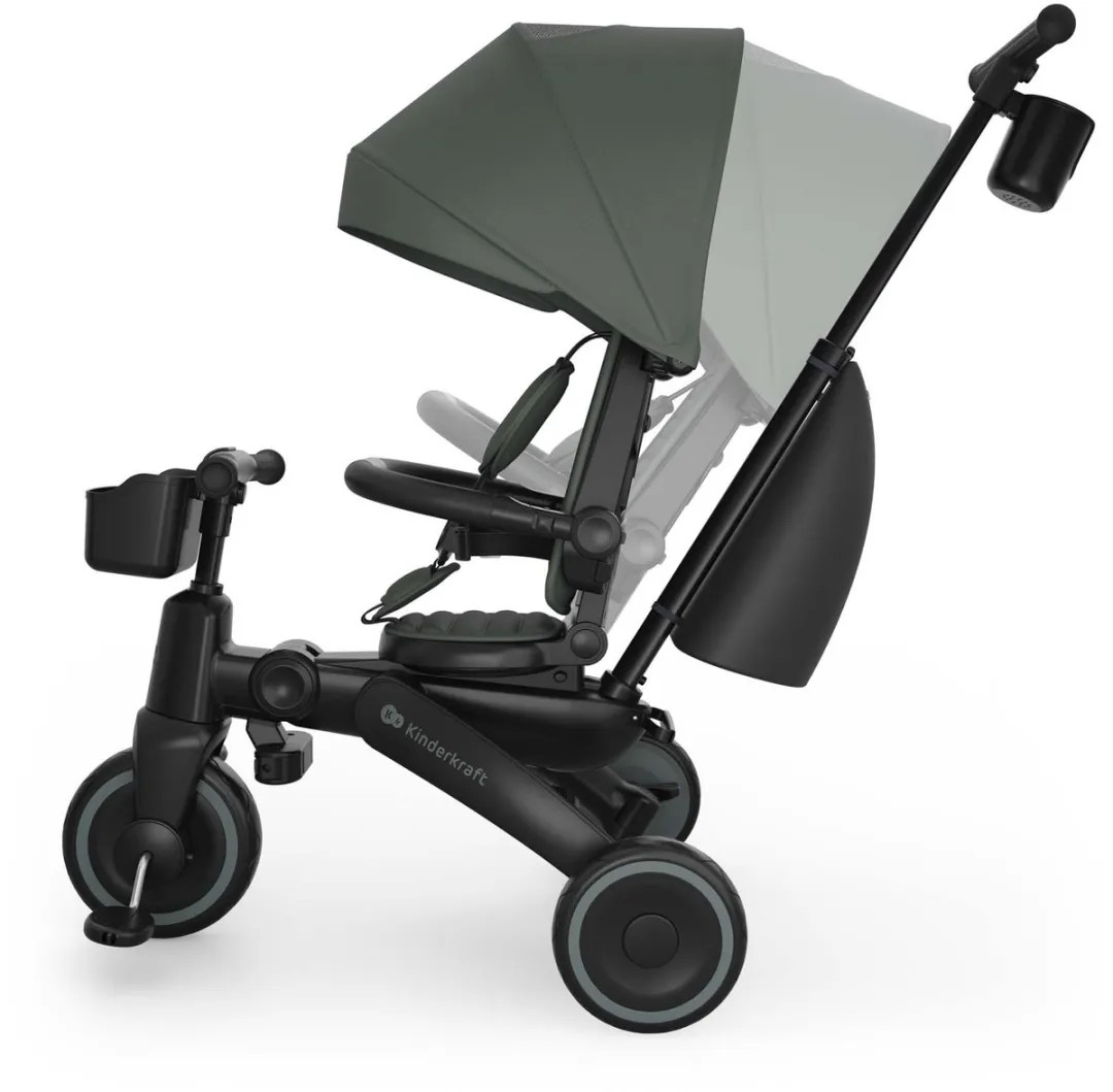 KinderKraft JAZZ 3 Driewieler - Groen