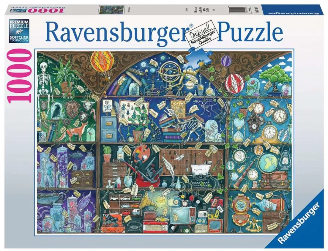 Ravensburger Kuriositätenkabinett Puzzel - 1000 Stuks - Multicolor - afbeelding 4 van 5