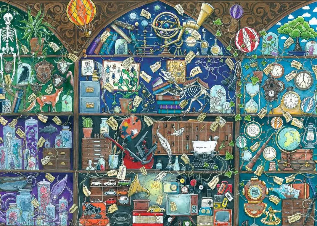 Ravensburger Kuriositätenkabinett Puzzel - 1000 Stuks - Multicolor - afbeelding 3 van 5