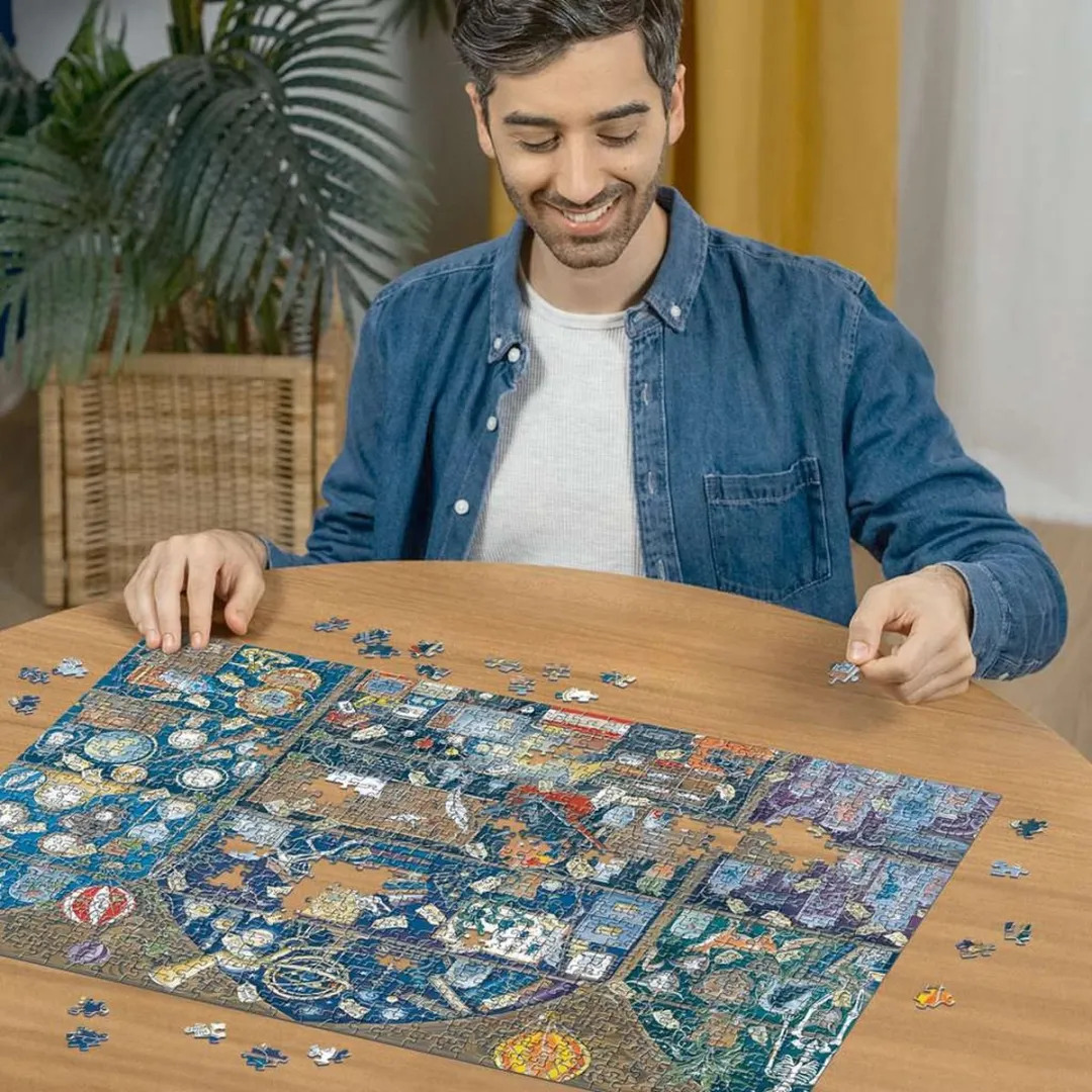 Ravensburger Kuriositätenkabinett Puzzel - 1000 Stuks - Multicolor - afbeelding 2 van 5