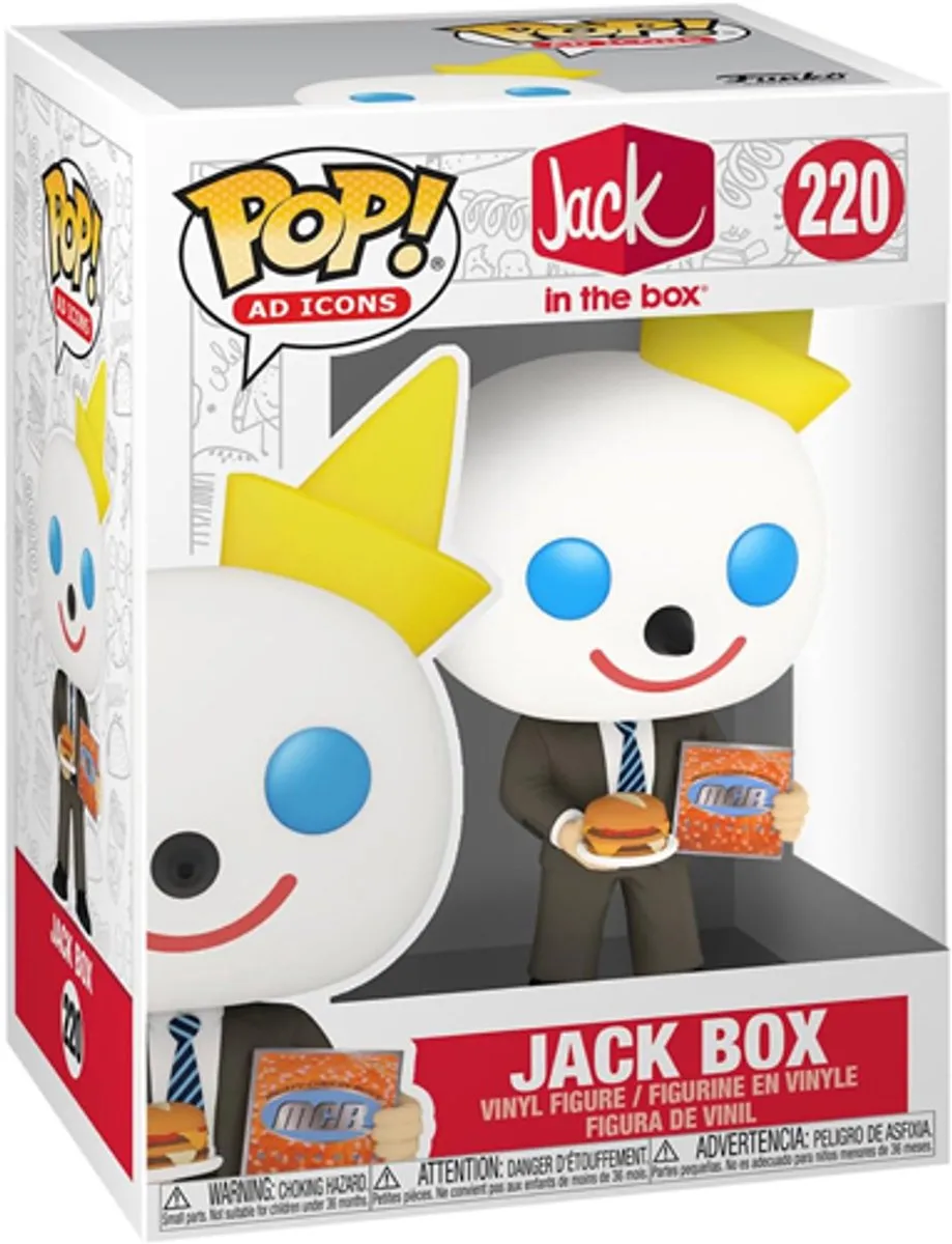 Funko Pop! Ad Icons Jack Box MCA #220 - Multicolor