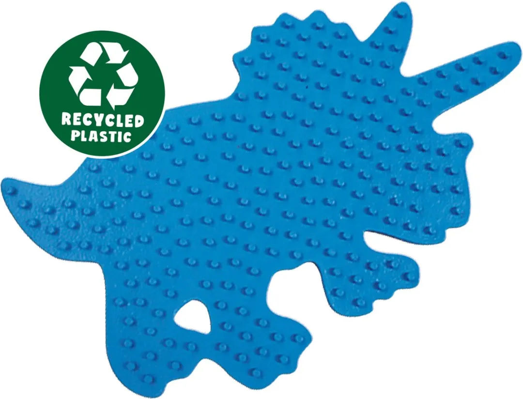 SES Creative Green Beedz Legbord Triceratops Strijkkralen