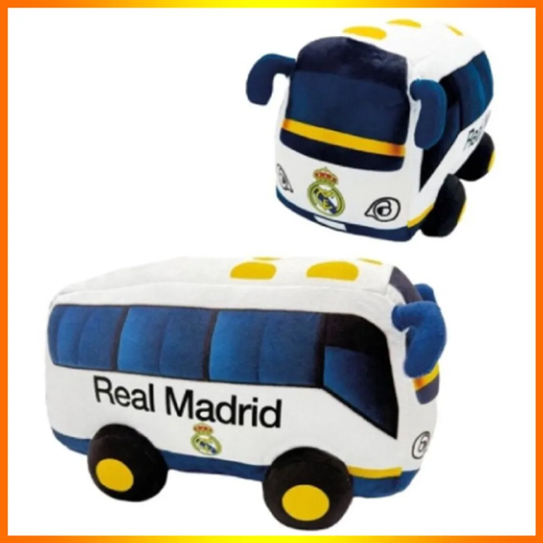 Topknuffels Real Madrid Spelersbus Pluche Knuffel 36cm