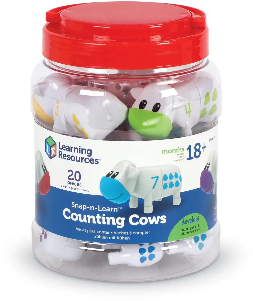 Learning Resources 1-2-3 Counting Cows - 20-delig - afbeelding 5 van 6