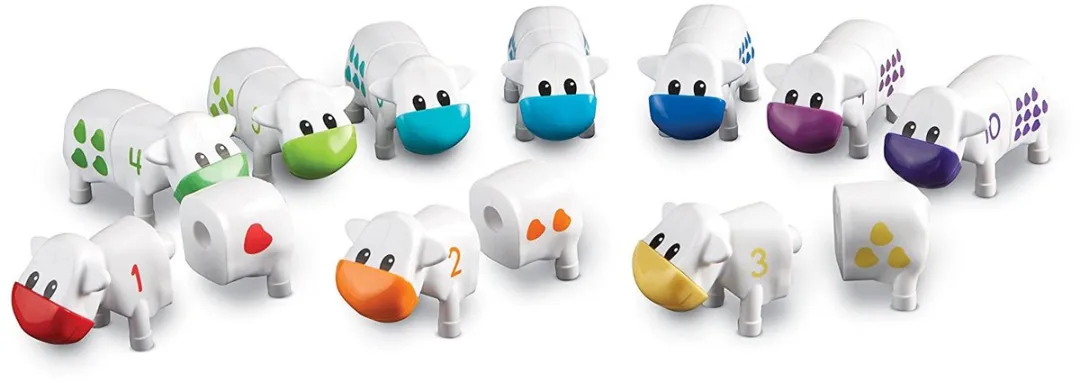 Learning Resources 1-2-3 Counting Cows - 20-delig - afbeelding 6 van 6