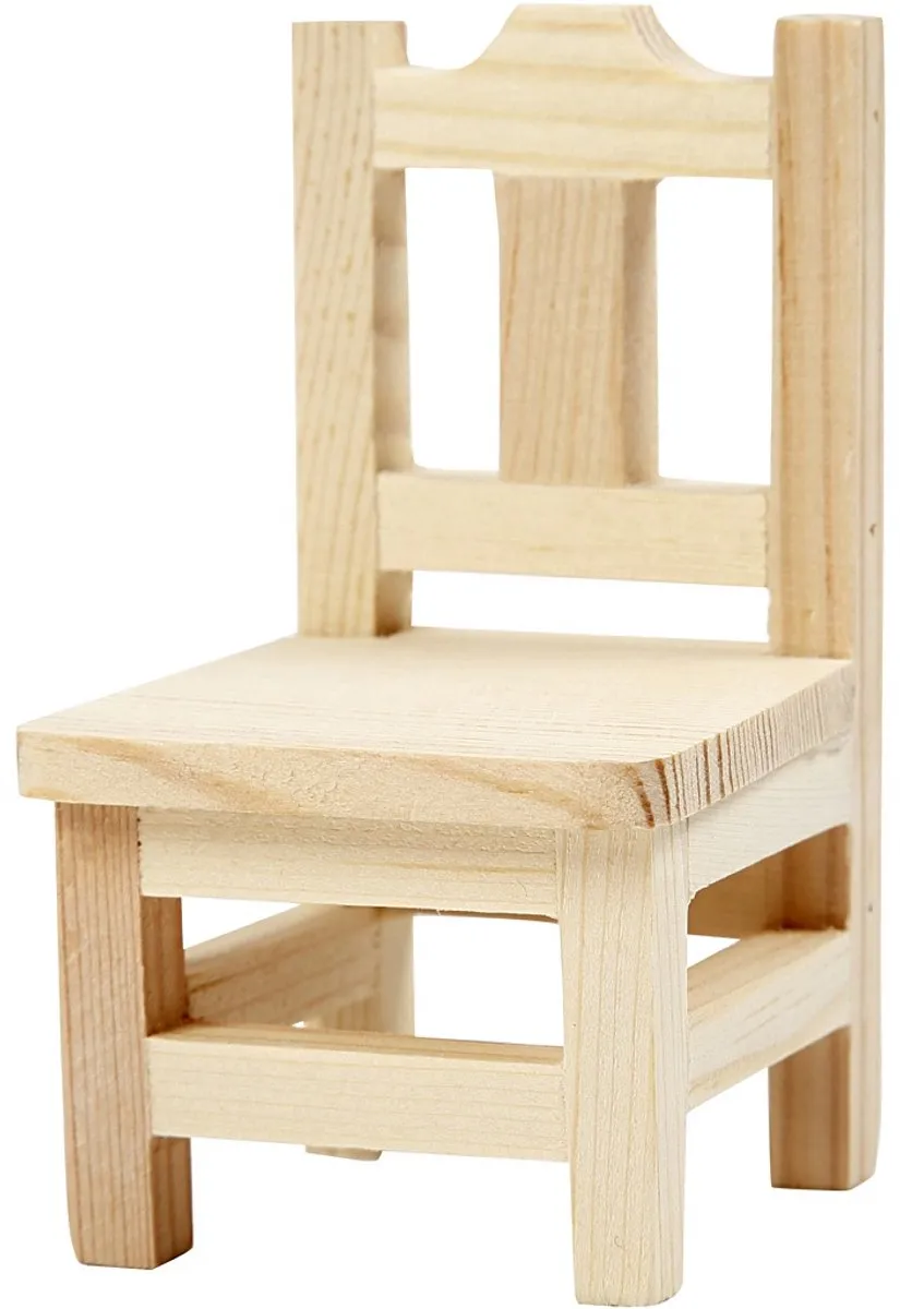 Creativ Company Creotime Houten Mini-meubels - 50 Stuks
