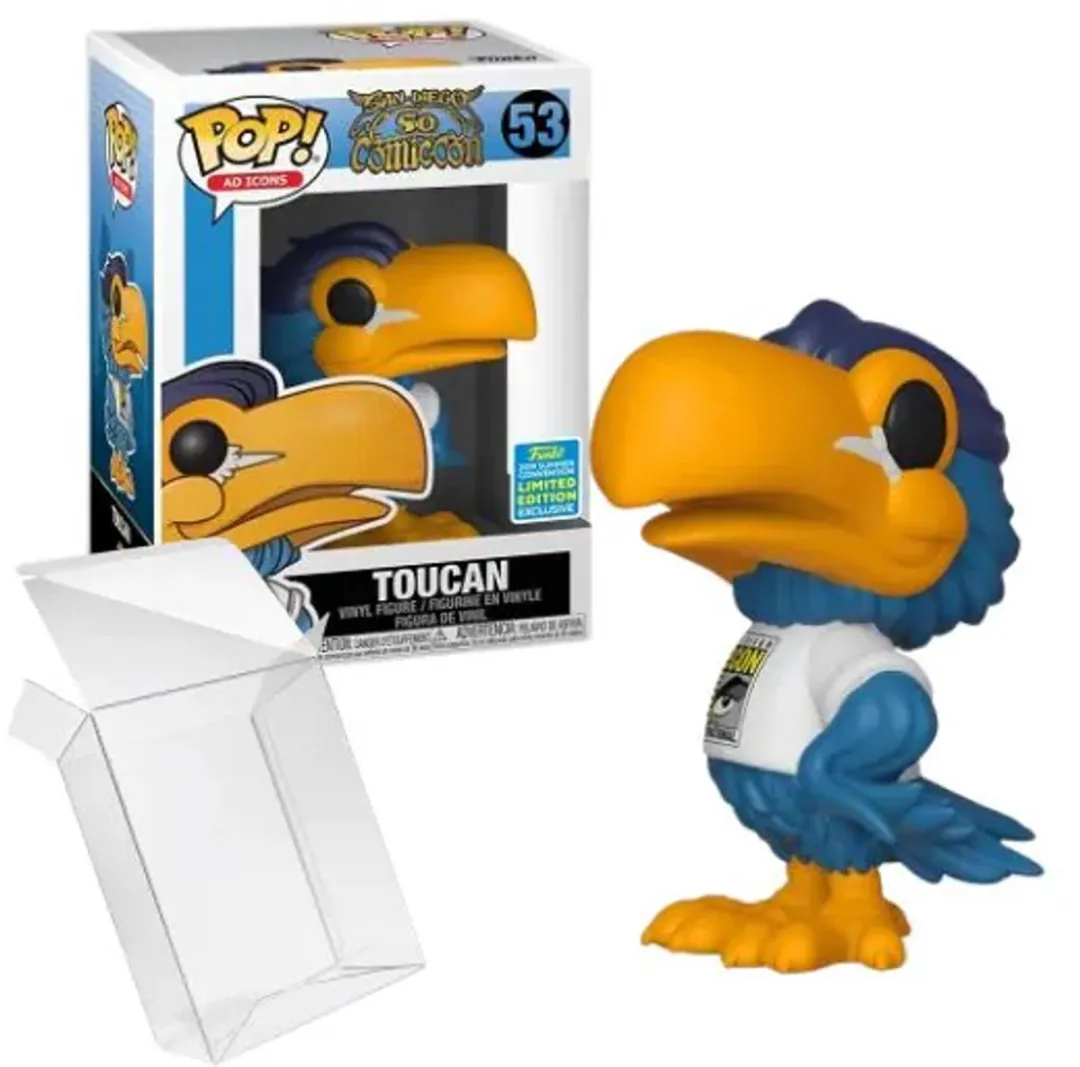 Funko Pop! Ad Icons San Diego Comic Con 50 Toucan #53 2019 LE