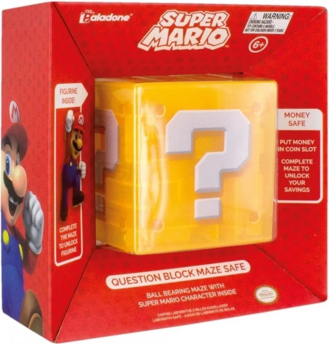 Nintendo Question Block Maze Safe