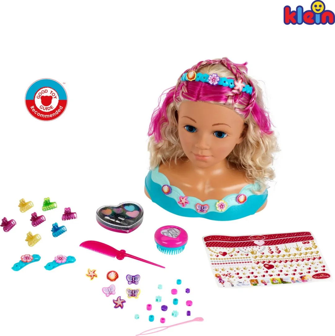 Klein Toys Princess Coralie Mariella Kaphoofd - 27cm Multicolor - 43 Stuks