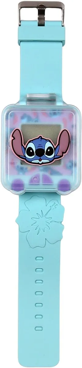 Marvel Stitch Multifunctioneel Horloge - Spelletjes/Alarm/Stopwatch