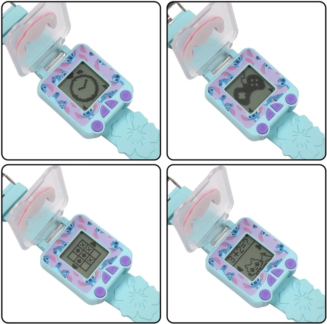 Marvel Stitch Multifunctioneel Horloge - Spelletjes/Alarm/Stopwatch