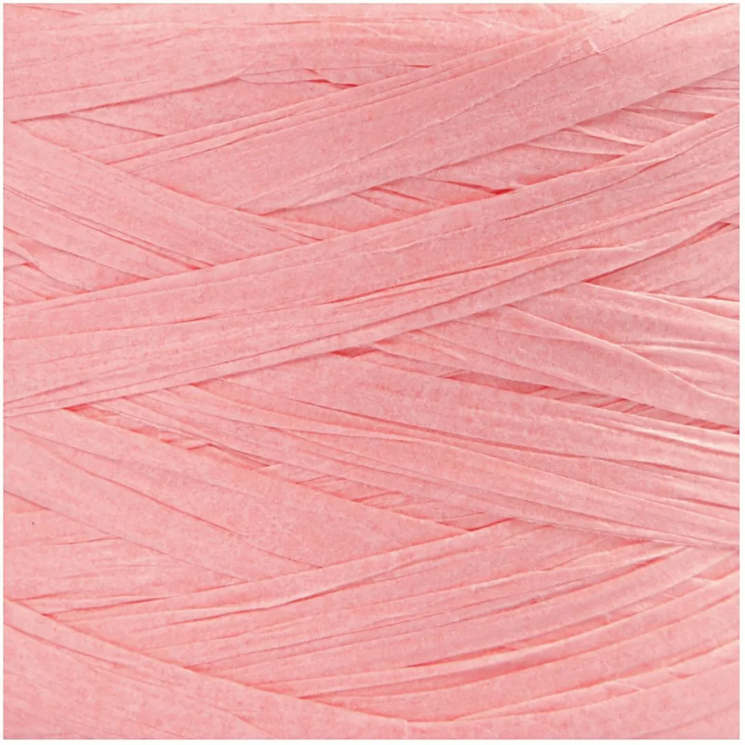 Creativ Company Raffia Garen Lichtroze 100m