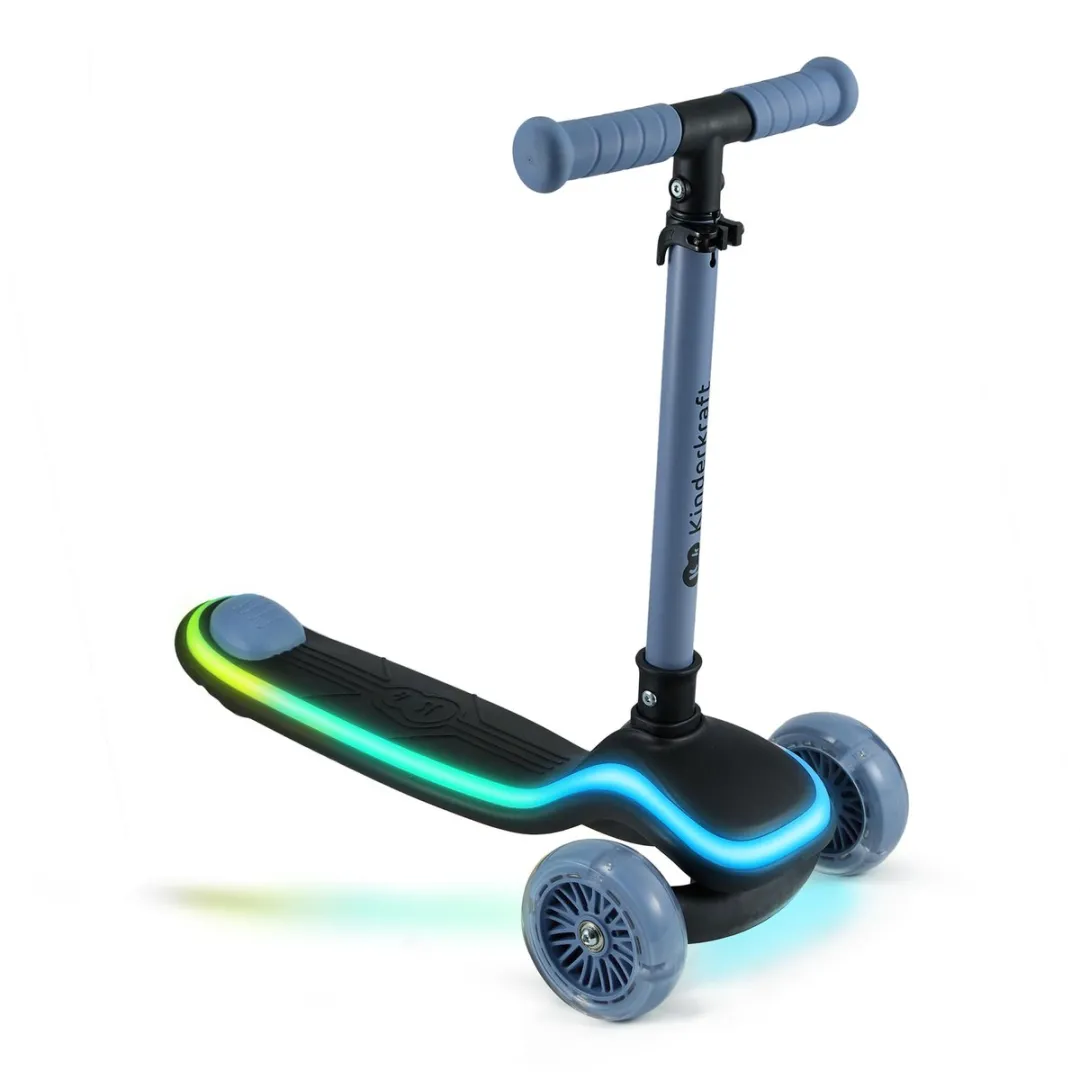 KinderKraft RAKET 3-Wiel Step - 12cm Wielen - Bleuw