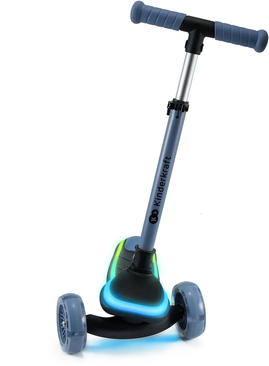 KinderKraft RAKET 3-Wiel Step - 12cm Wielen - Bleuw