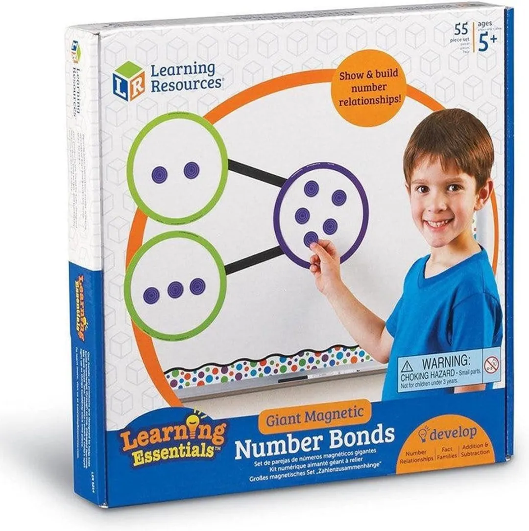 Learning Resources Magnetisch Instructiebord Getalrelatie 5214 - 45 Teller