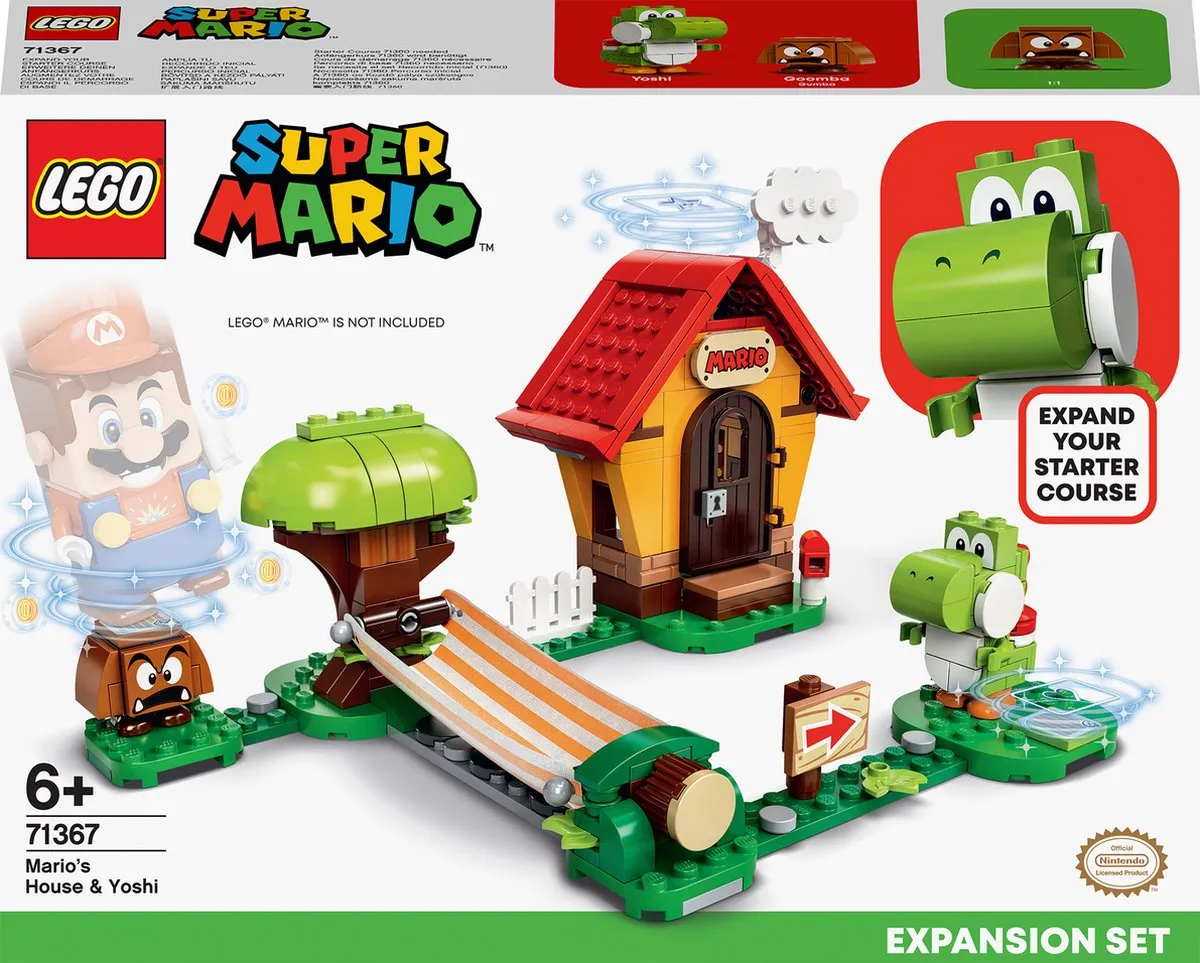 LEGO Super Mario 71367 Uitbreidingsset Mario's Huis & Yoshi