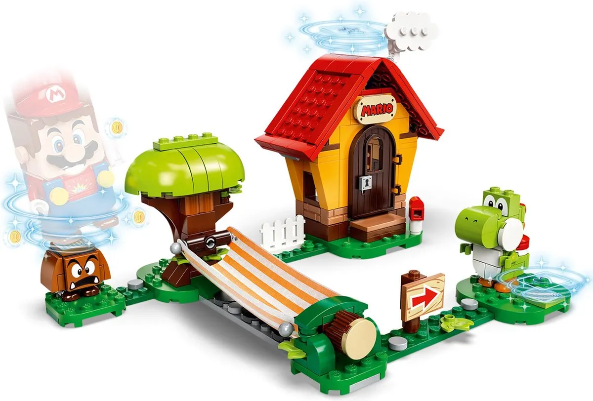 LEGO Super Mario 71367 Uitbreidingsset Mario's Huis & Yoshi - 205 Stukken - afbeelding 4 van 6