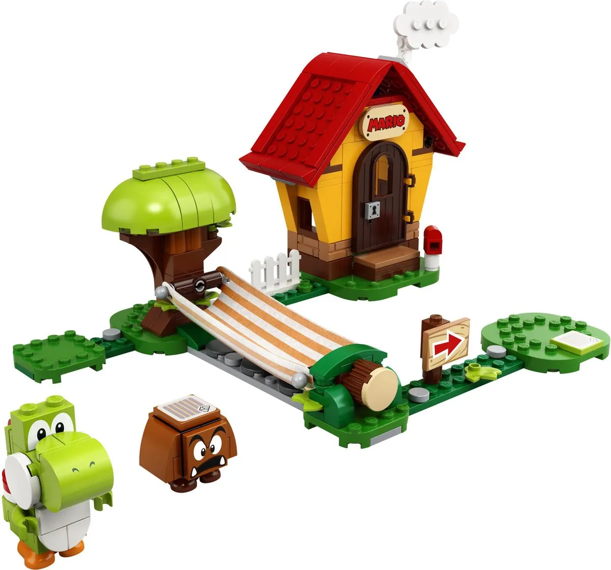 LEGO Super Mario 71367 Uitbreidingsset Mario's Huis & Yoshi - 205 Stukken - afbeelding 2 van 6