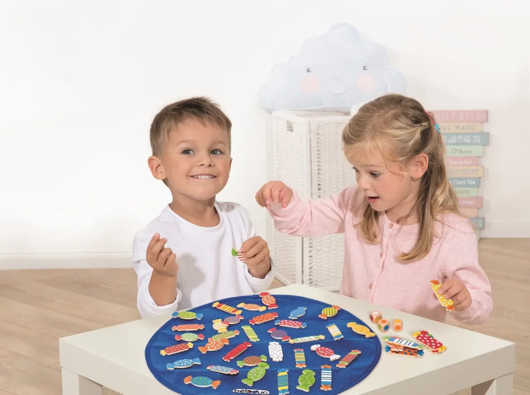 Beleduc Snoep Kinderspel 28cm - 8 Spelers